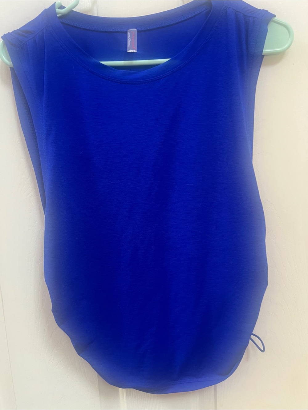 Free People Electric Blue Sleeveless Tank
